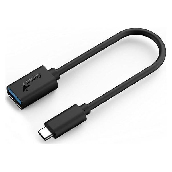 Genius ACC-C2AC Reduzierung von USB-C M auf USB-A F 21cm schwarz (0.21 m, USB 3.2 Gen 1) (32590003400)