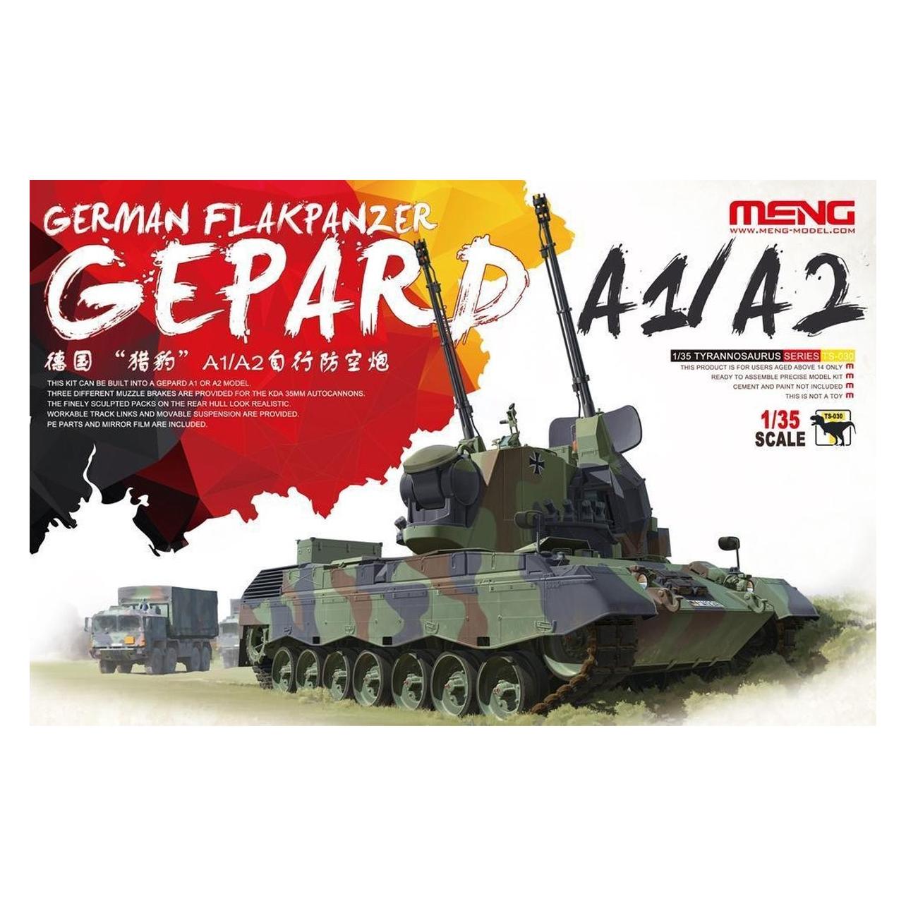 Meng-Model German Flakpanzer Gepard A1/A2 (TS-030)