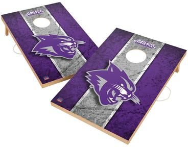 Skip's Garage Vintage Abilene Christian University Wildcats Regulation 2x4 Cornhole Set
