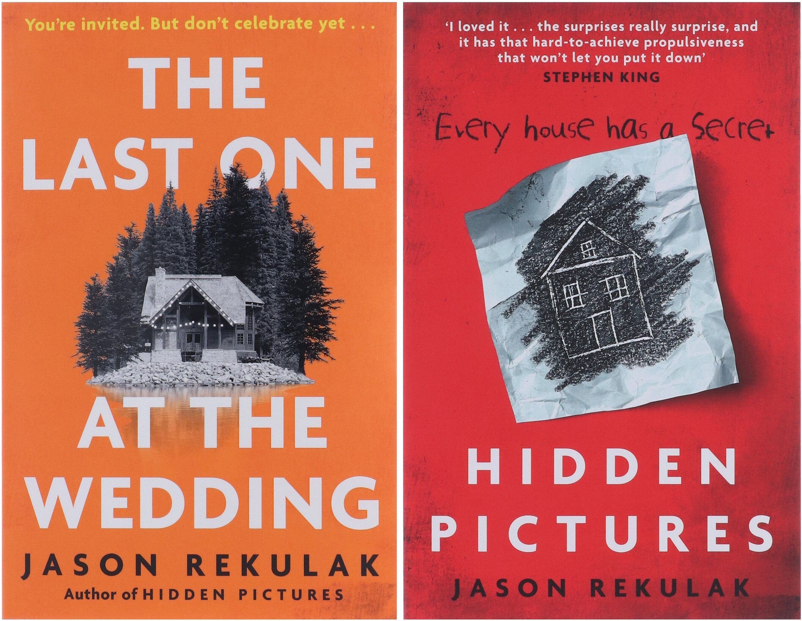 Jason Rekulak Collection (Hidden Pictures & The Last One at the Wedding) 2 Books Set - Fiction - Paperback Macmillan