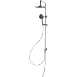Differnz, Duschsystem, Topline Doucheset - Met 10 cm handdouche en 20,5 cm hoofddouche