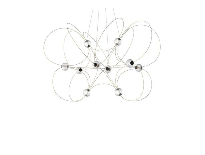 Munari 10 Pendelleuchte Gold - DCW - Wohnzimmer - Metall