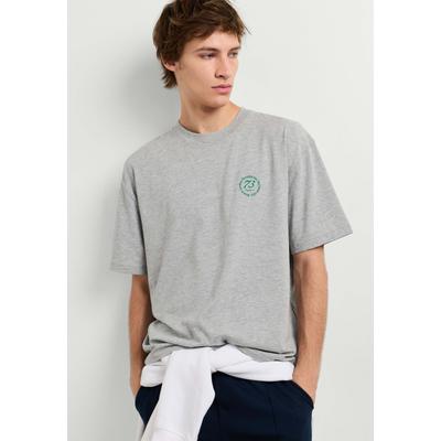 T-Shirt PEPE JEANS "basic t-shirt PJL73 TEE ACT", Herren, Gr. M, marl grau, 93% Baumwolle, 7% Elasthan, Shirts T-Shirt