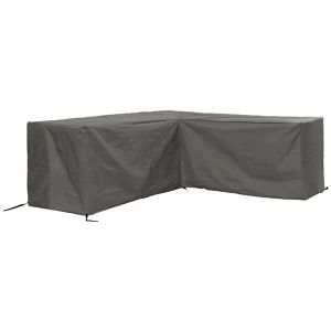 barths Gartenmöbel-Abdeckung 61000044, hellgrau, 215 x 70 x 215 cm (B/H/T), wasserfest, L-Form