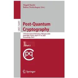 Post-Quantum Cryptography, Fachbücher von Ruben Niederhagen, Magali Bardet