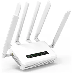 Allnet Wireless AX 5G/4G Router 3000Mbit, OpenVPN/Wireguard OpenWRT, Router, Schwarz