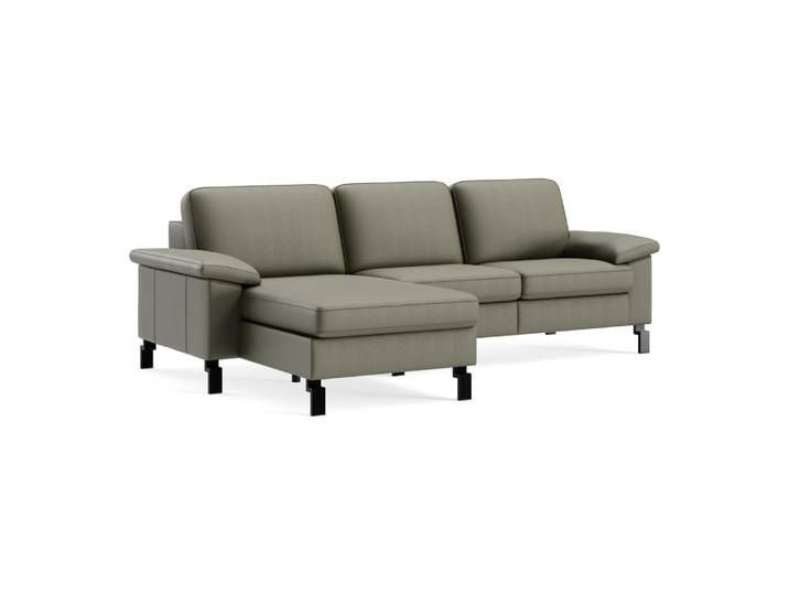 Ecksofa Classica-8011, Johann Jakob, kat. j, mercury oliv, Leder