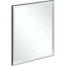 Villeroy & Boch Subway 3.0 Spiegel Bicolor, 650x750x47,5 mm, mit dimmbarer LED-Beleuchtung und Smarthome-Funktionalität