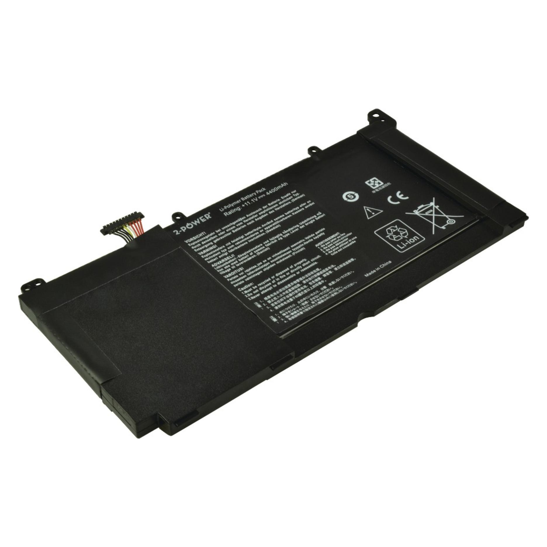2-Power Main Battery Pack 11.1V 4400mAh (1 Zelle, 4400 mAh) (CBP3415A)