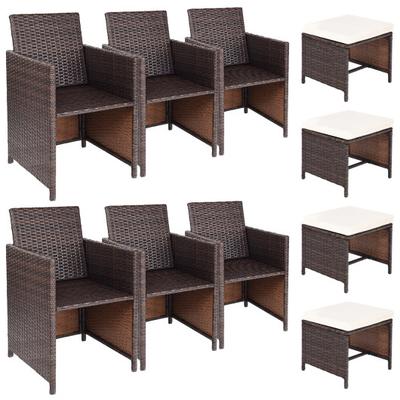 Costway 10 Pieces Outdoor Patio Dining Set