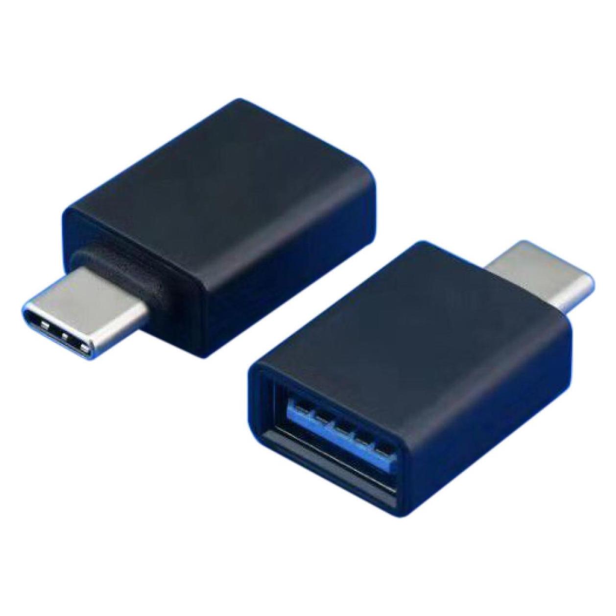 EFB Elektronik EBUSBCM-AF - USB-C - USB-A - Schwarz (USB-A, USB-C) (EBUSBCM-AF)