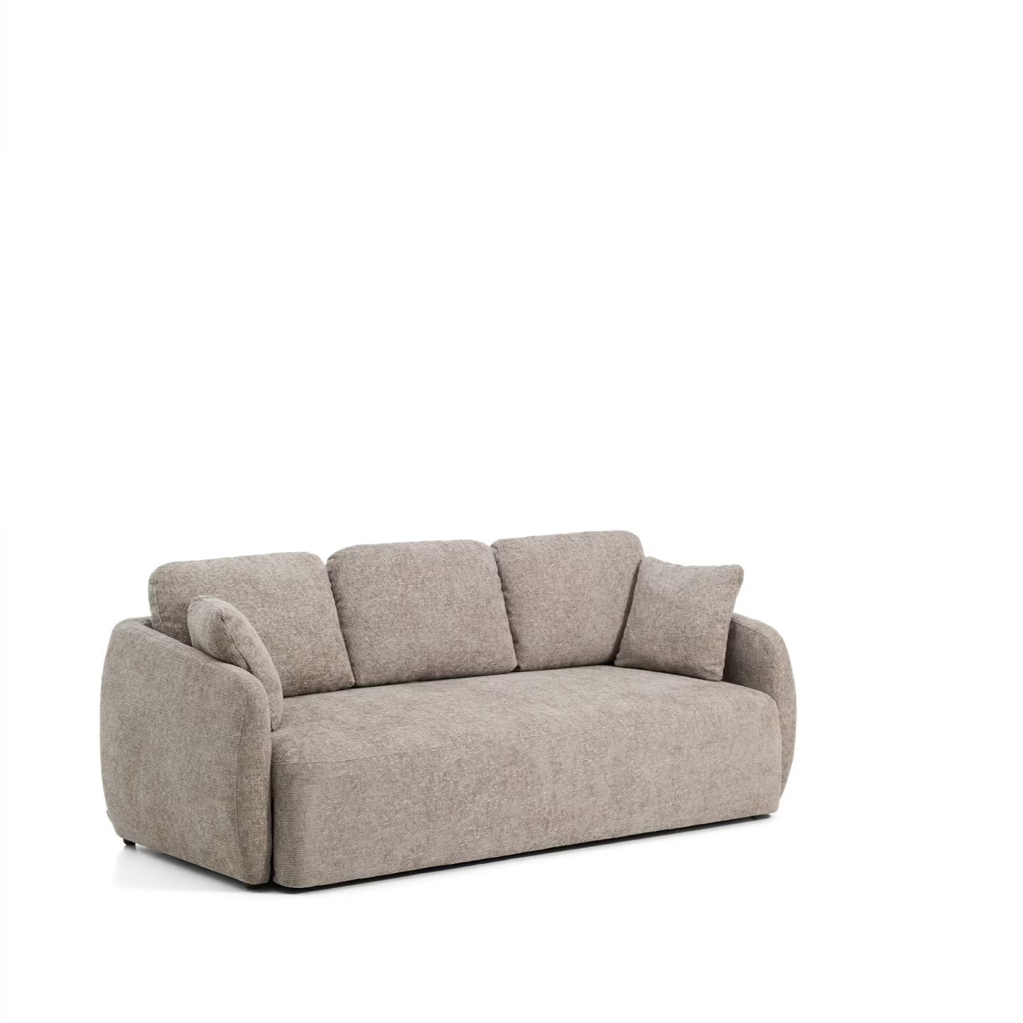 Kave Home Laira 3-zits Slaapbank met afneembare hoezen - Taupe
