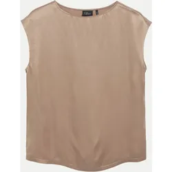 T-Shirt Ärmellos Beige 46
