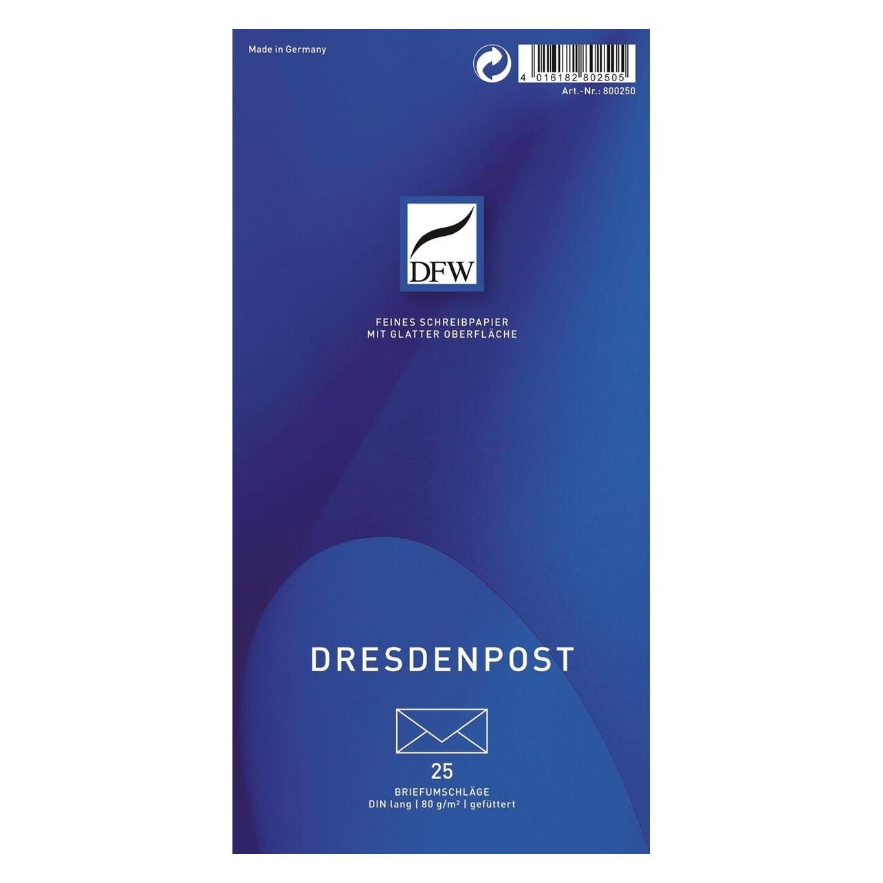 DFW Briefumschlag DL Dresden Post (DL) (800250)