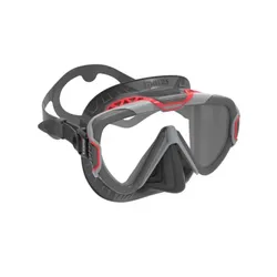 Mares Pure Wire - Tauchmaske - rot/schwarz