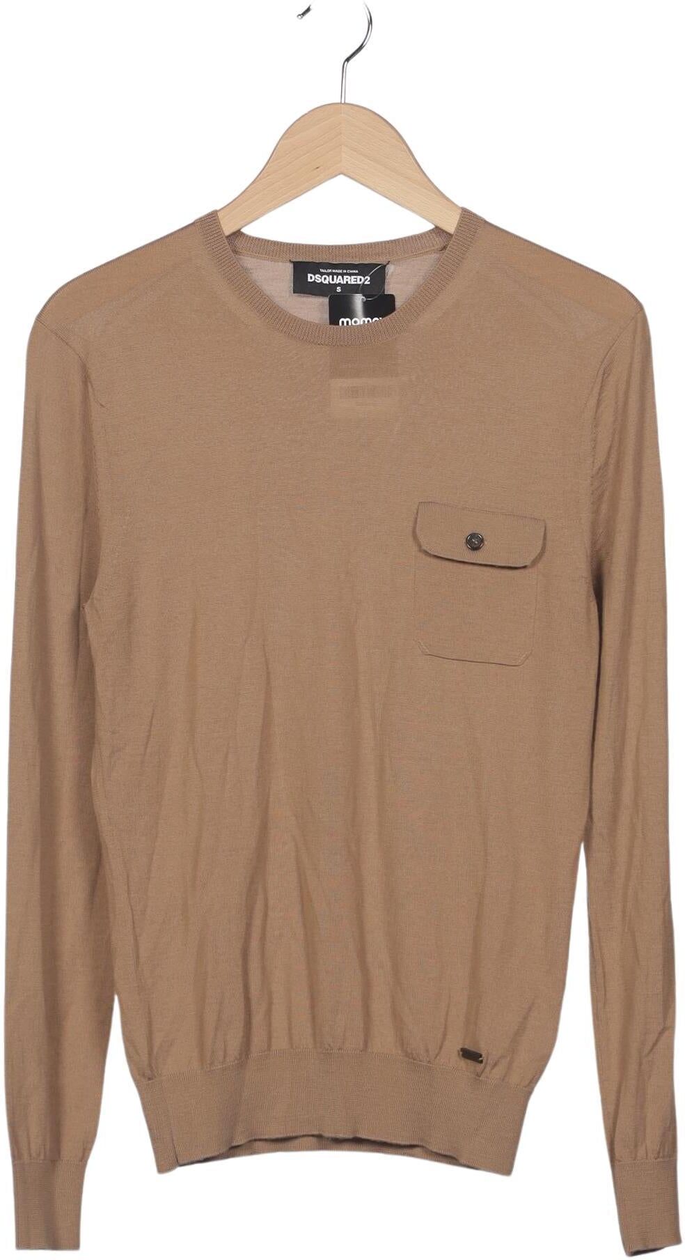 Dsquared2 Herren Pullover, Beige, Gr. S, Wolle - Second Hand