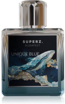 SUPERZ. Budapest Unique Blue extrato de perfume unissexo 50 ml. Unique Blue