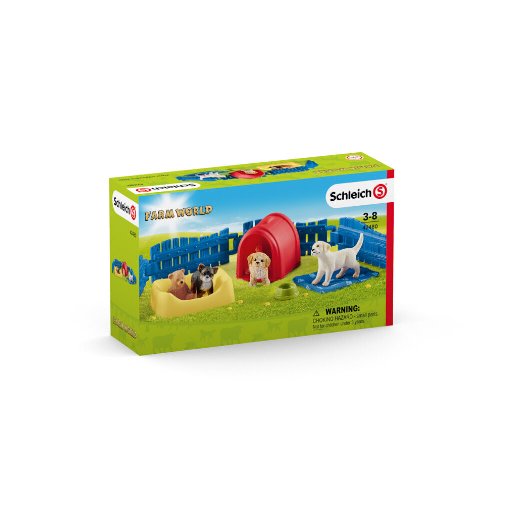 Schleich Farm World Puppyverblijf