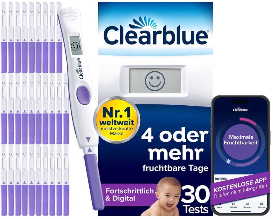 Clearblue Ovulationstest Fortschrittlich & Digital 30stk
