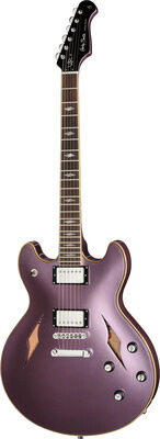 Harley Benton HB-35TL Tesla Burgundy Burgundy Gloss