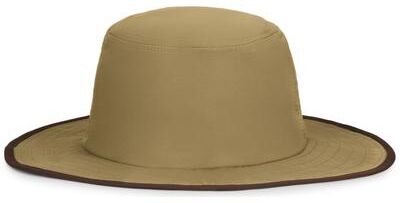 Pacific Headwear 1964B Perforated Legend Boonie in Khaki/Dr Brown   Polyester