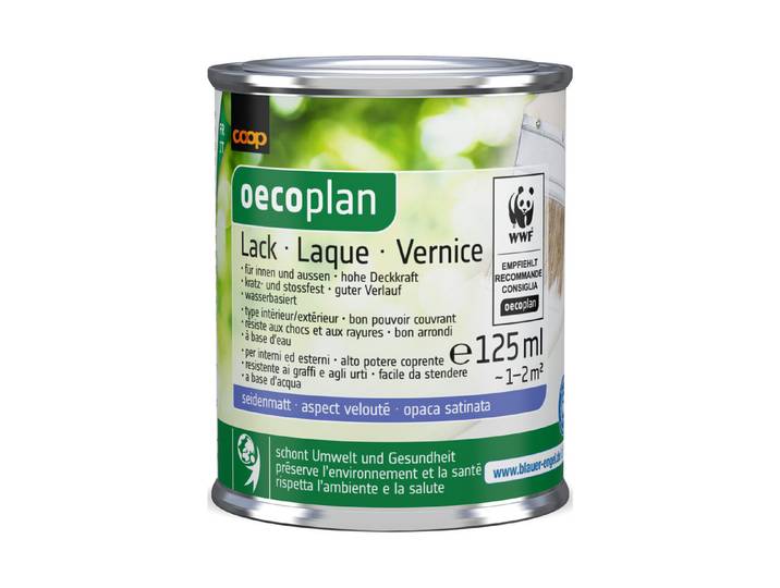 Oecoplan Lack seidenmatt Cremeweiss 125 ml