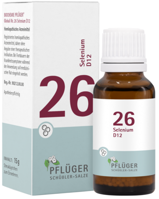 Homöopathisches Laboratorium Alexander Pflüger GmbH & Co. KG BIOCHEMIE Pflüger 26 Selenium D 12 Globuli 15 g 17278426