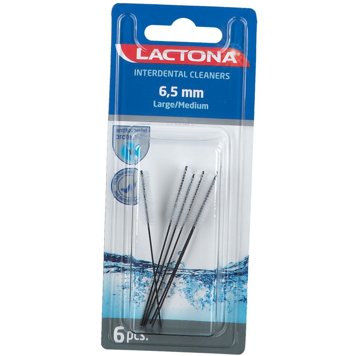 Lactona Interdent: Cleaner 6.5mm 5 St Zahnbürste