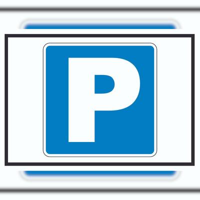 HB-Druck Parkplatz Still liegen erlaubt Symbol A6 (105x148mm)