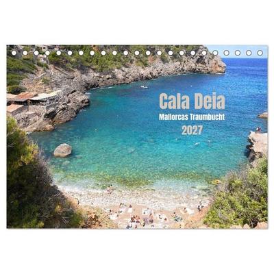 Cala Deia - Mallorcas Traumbucht (Tischkalender 2027 DIN A5 quer), CALVENDO Monatskalender