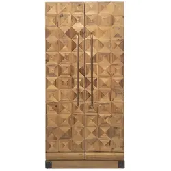 HTI-Living, Weinregal, Weinregal Imelda für 16 Flaschen (16 Flaschen, 49 x 45 x 107 cm)