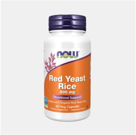 NOW RED YEAST RICE 600mg 60 CAPSULAS