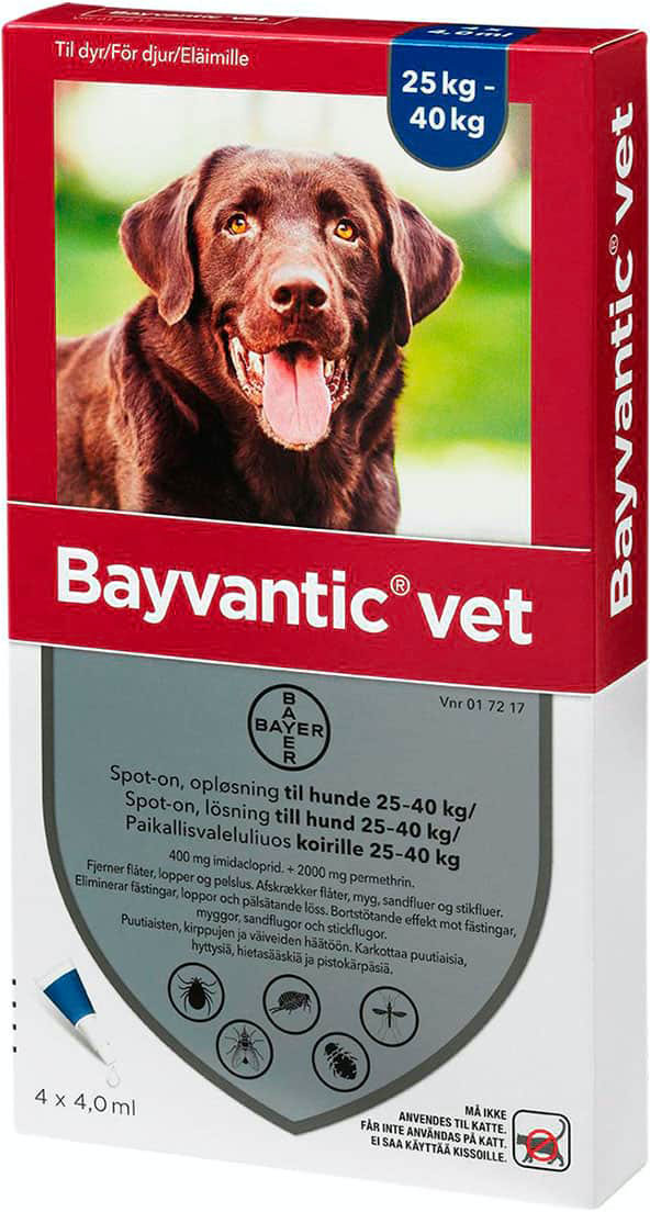 Bayvantic Vet. - Bayvantic Vet. For dogs 25-40 kg - (017217)