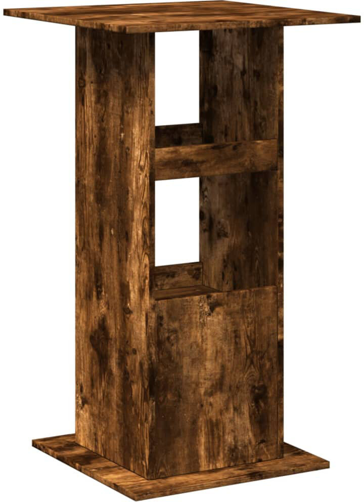 DEvidaxl 71-9 Square Dining Table Smoked oak