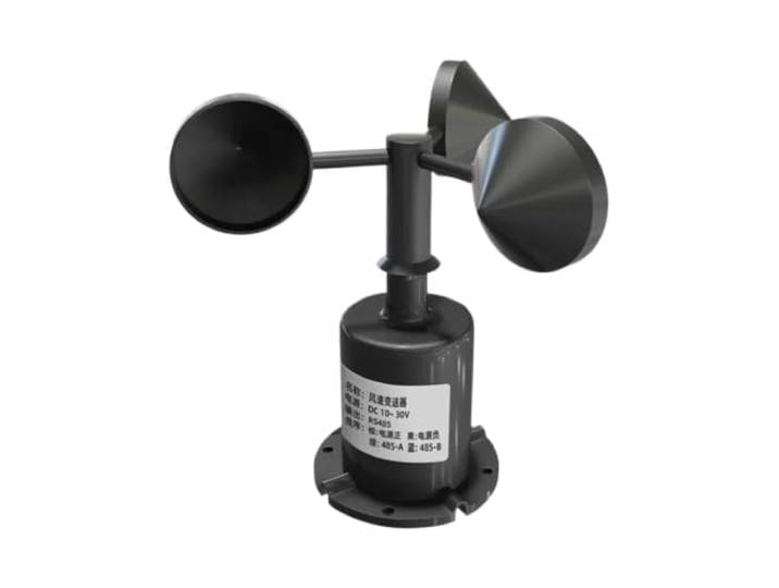 Windgeschwindigkeits-Windrichtungssensor Drei Tassen Wetterstation Messgerät(RS485polycarbonate)