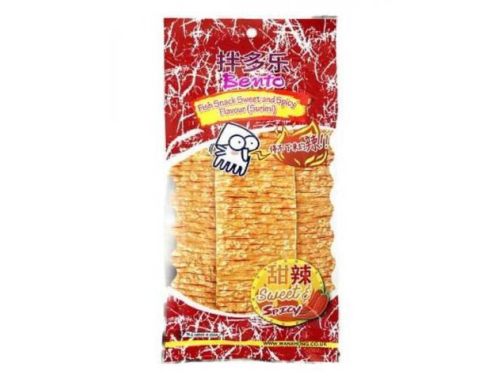 BENTO Snack de poisson, saveur sucrée et épicée, 20 g