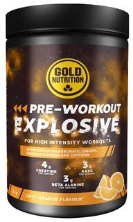 GOLDNUTRITION Pre-Workout Explosive Juicy Orange 1 kg