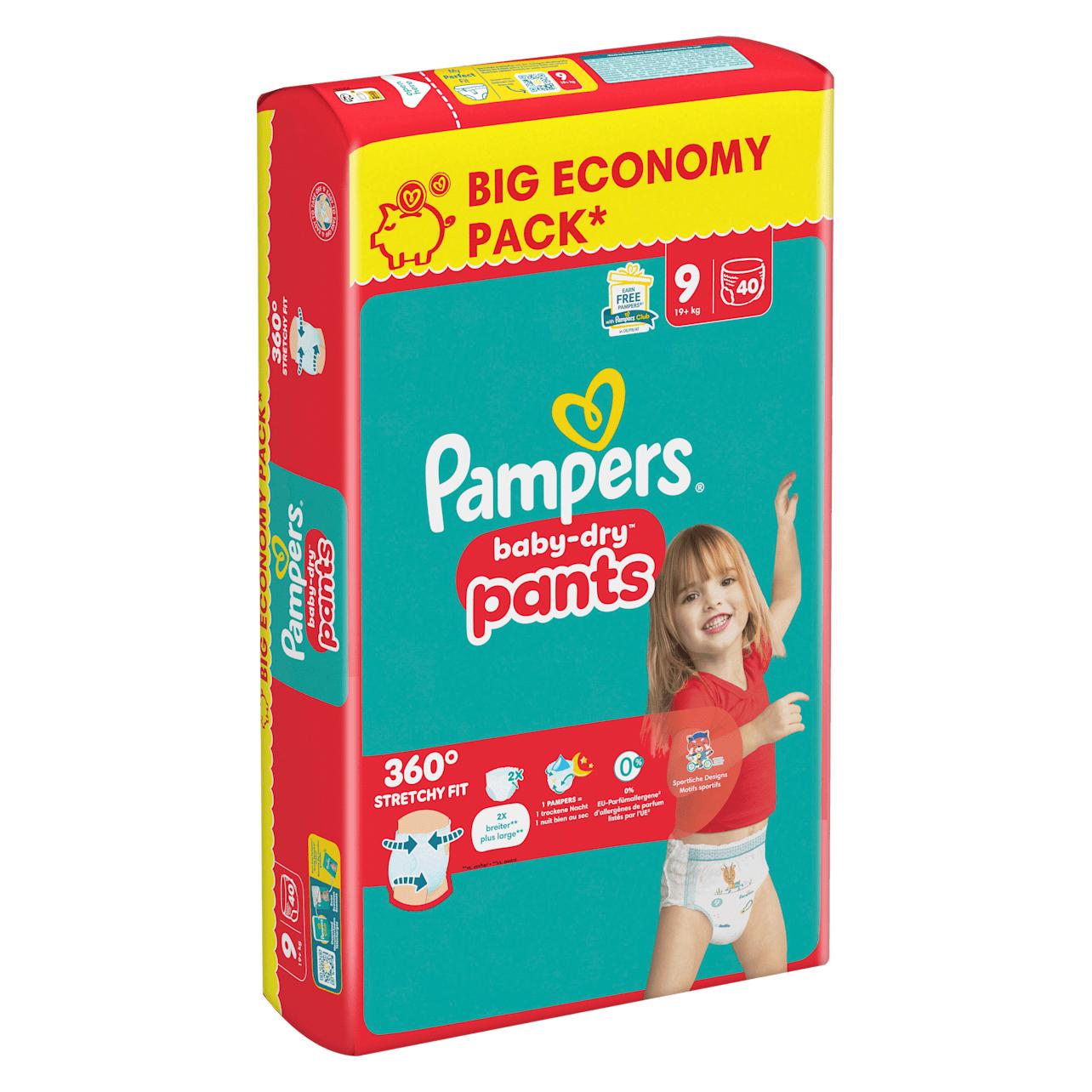 Pampers Baby Dry Pants (Gr. 9, 40 Stk.) (8006530276320)