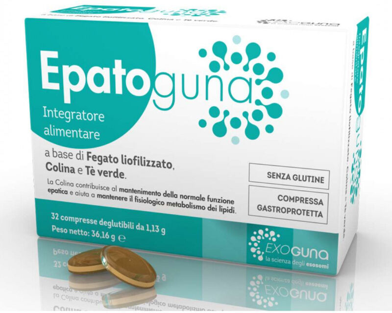 Guna Epato Integratore Funzione Epatica Detox 32cpr
