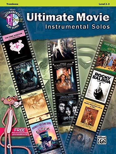 Alfred Publishing - Ultimate Movie Instrumental Solos: Trombone (Pop Instrumental Solo): (incl. CD) - Preis vom 14.10.2026 23:07:16 h