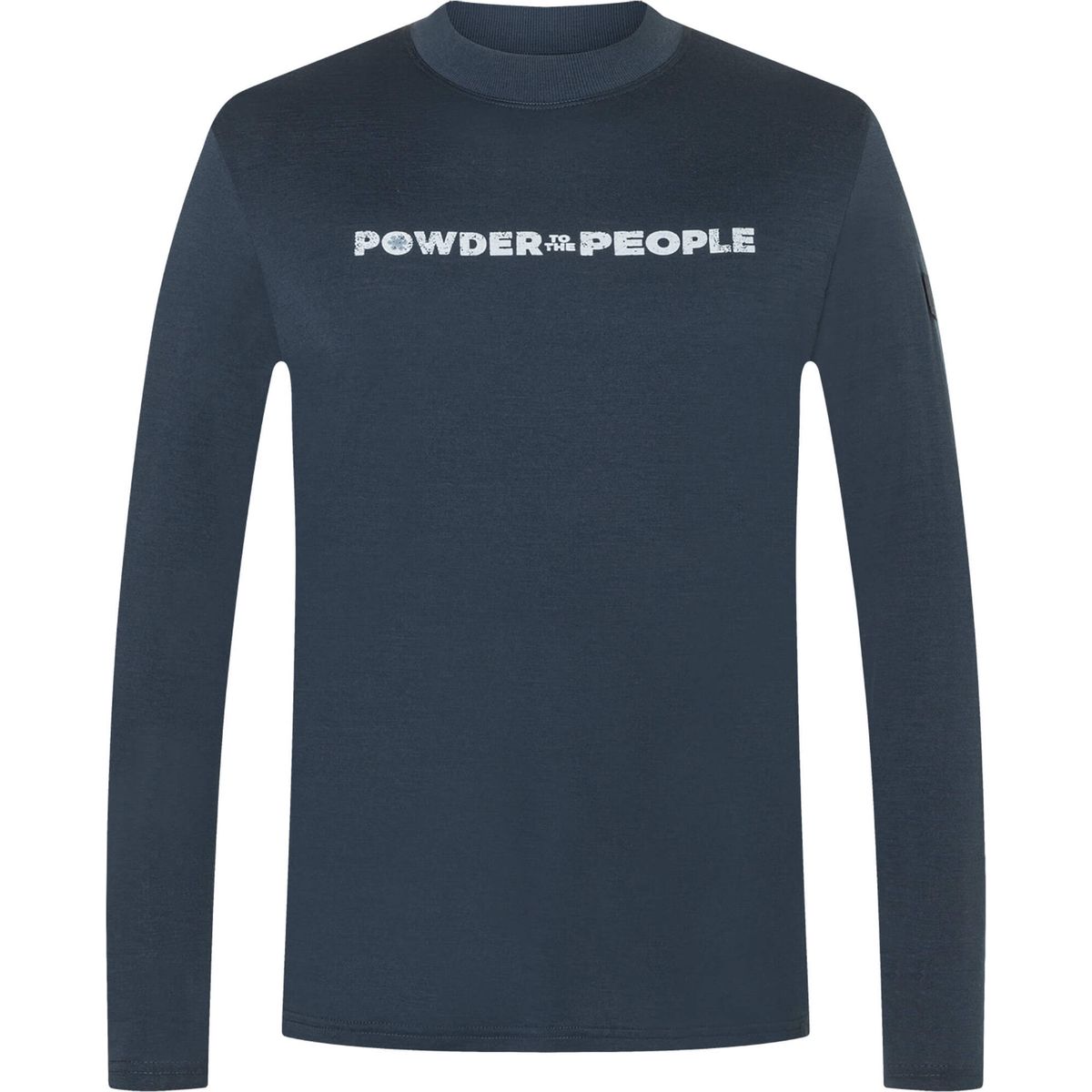 Super.Natural M Powder TO The People BIO J LS blueberry/various (W55) M SNMS02003W55M