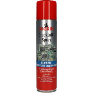 Nigrin Druckluftspray 72227, brennbar, 400ml