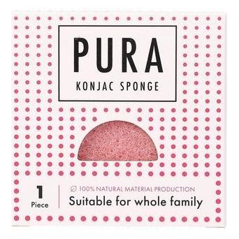 Sister Young Pura Konjac Sponge Pink Facial Cleansing Sponge (15 g) (54741800)