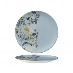 Botanischer Obstteller, blau, 20 cm, Modell Monaco M1934, 6er-Pack