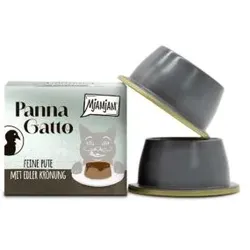 MJAMJAM Pana Gatto Schale 2x80g Katzennassfutter 6 x 2x80g feine Pute