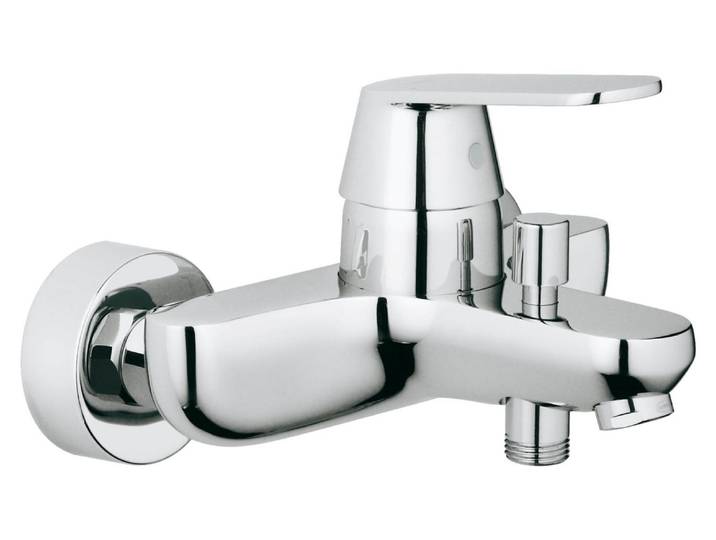 Mitigeur baindouche EUROSMART COSMOPOLITAN mural avec raccord en S - GROHE - 32833000