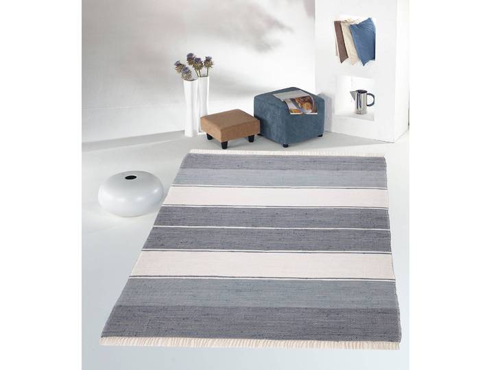 Tapis Happy Design Gris/Anthracite 160 x 230cm Coton