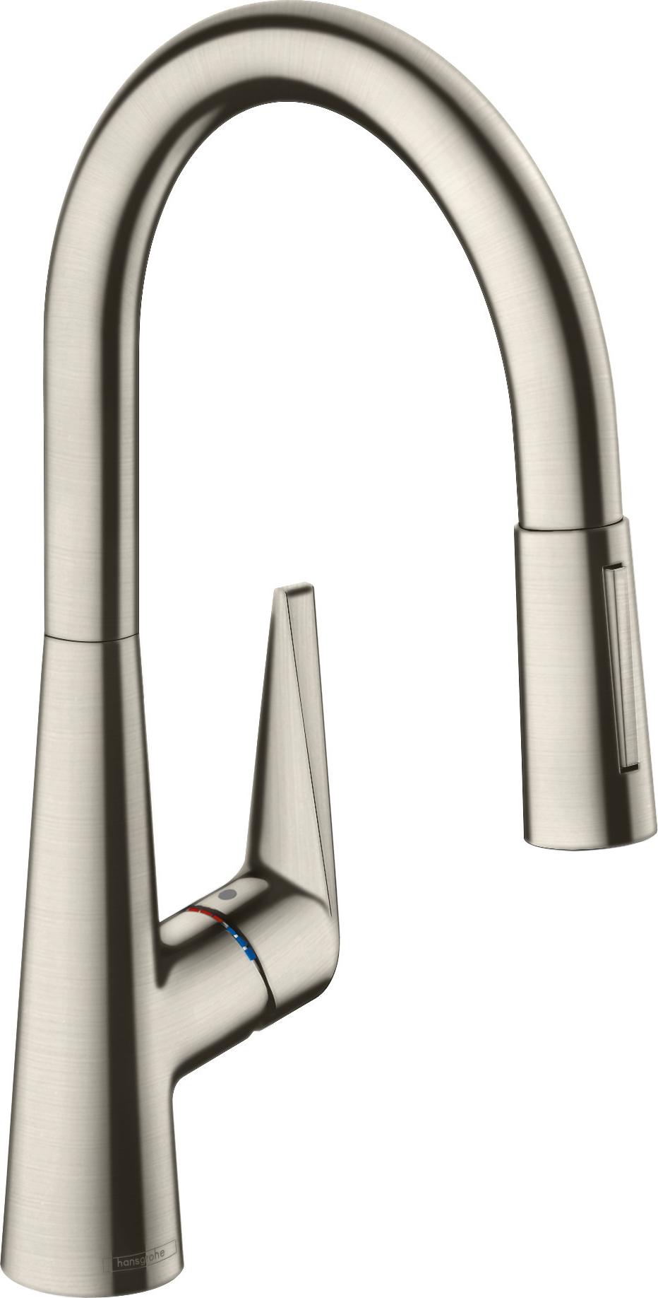 Hansgrohe Talis S, Waschbecken, Edelstahl