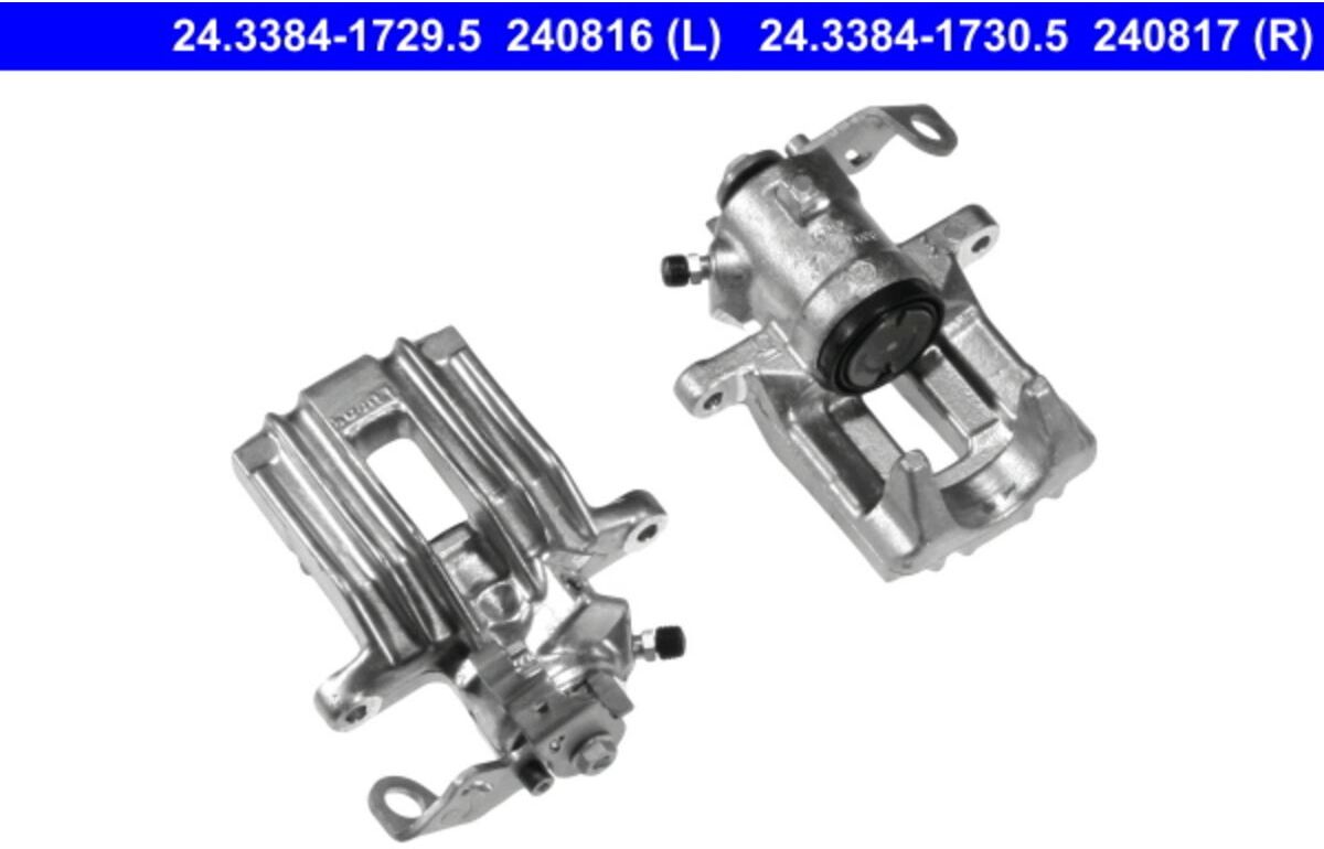 Bremssattel ATE 24.3384-1729.5, Hinten Links