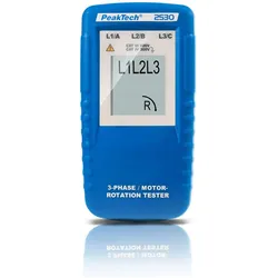 Peaktech, Multimeter, P 2530 Drehrichtungsanzeiger (CAT III 600V, Hand-Multimeter)